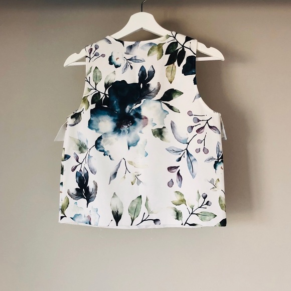 Mango flower print top - Picture 2 of 2